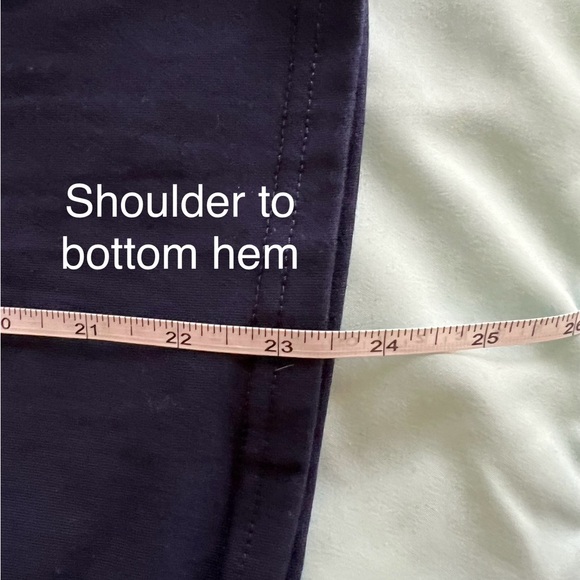 SHEIN Women’s Navy Guipure Lace Panel Drop Shoulder Tee - Picture 11 of 12